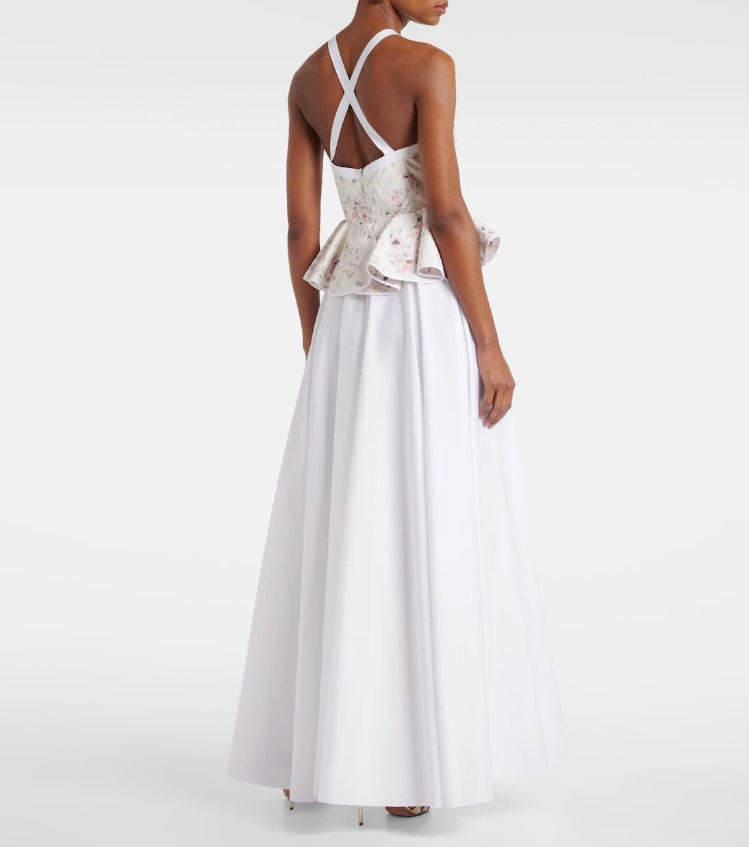 Giambattista Valli - Ruffled floral lace gown