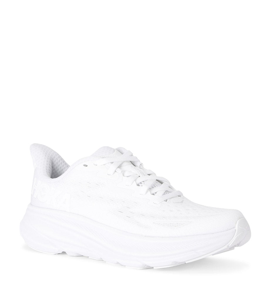 White Clifton 9 Running Sneakers