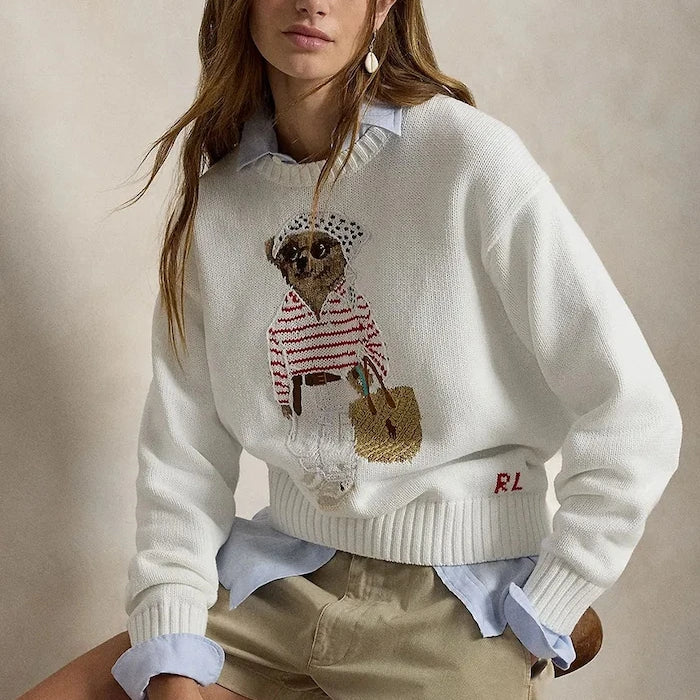 Polo Ralph Lauren пуловер дамски от памук