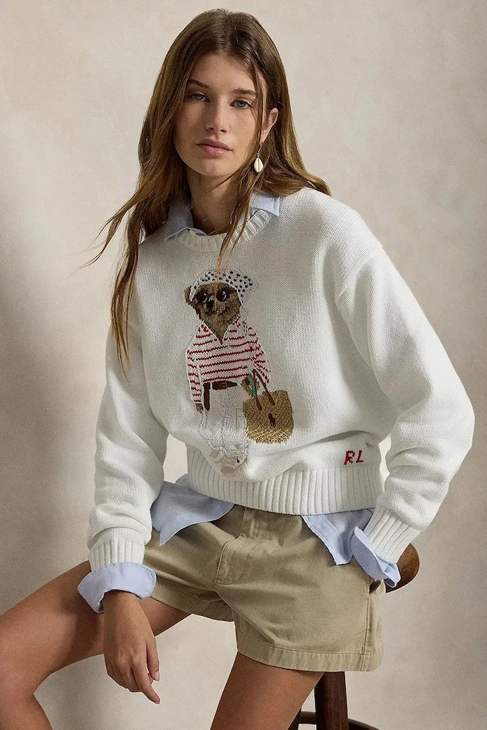 Polo Ralph Lauren пуловер дамски от памук