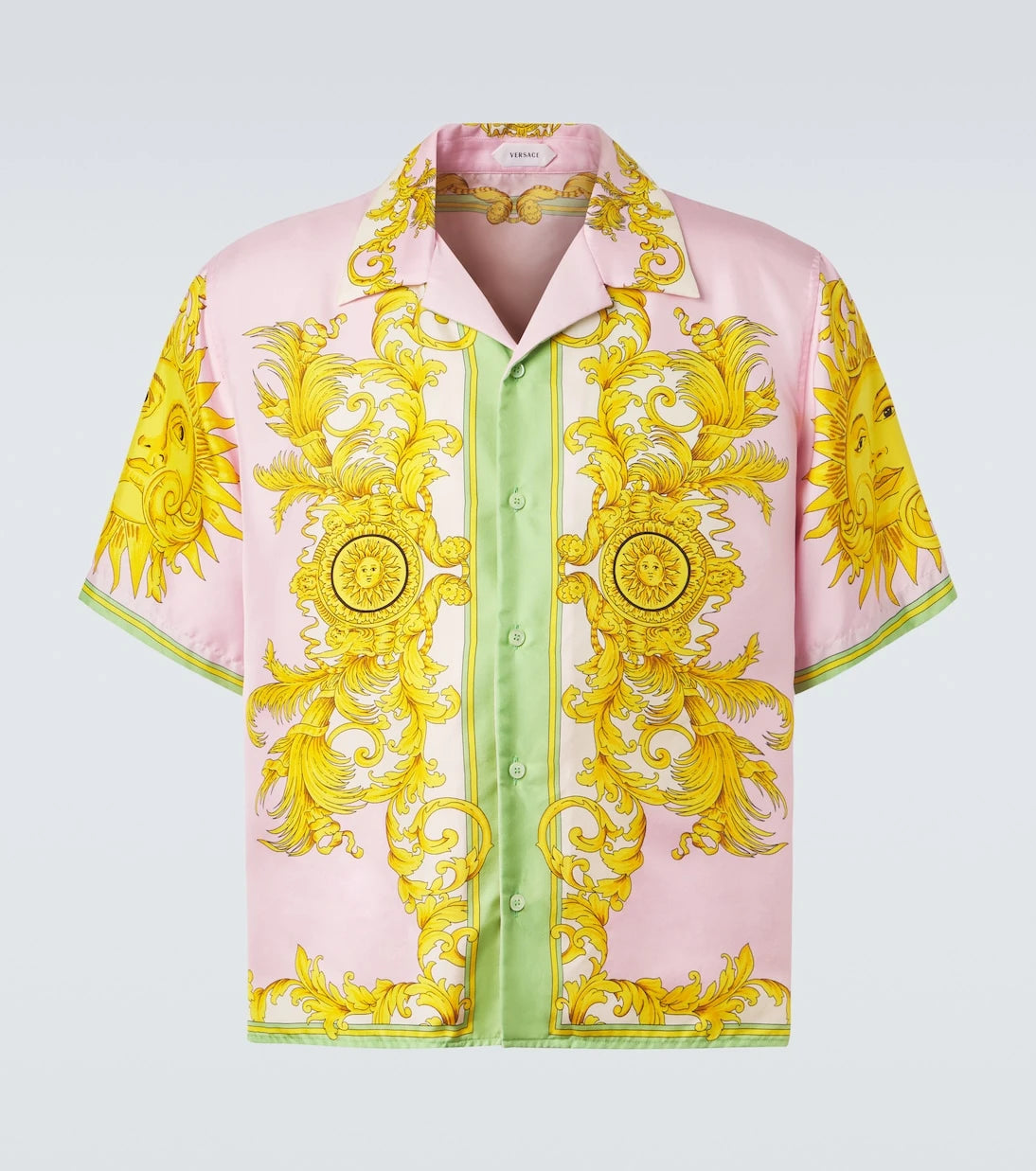 Versace - Printed silk shirt