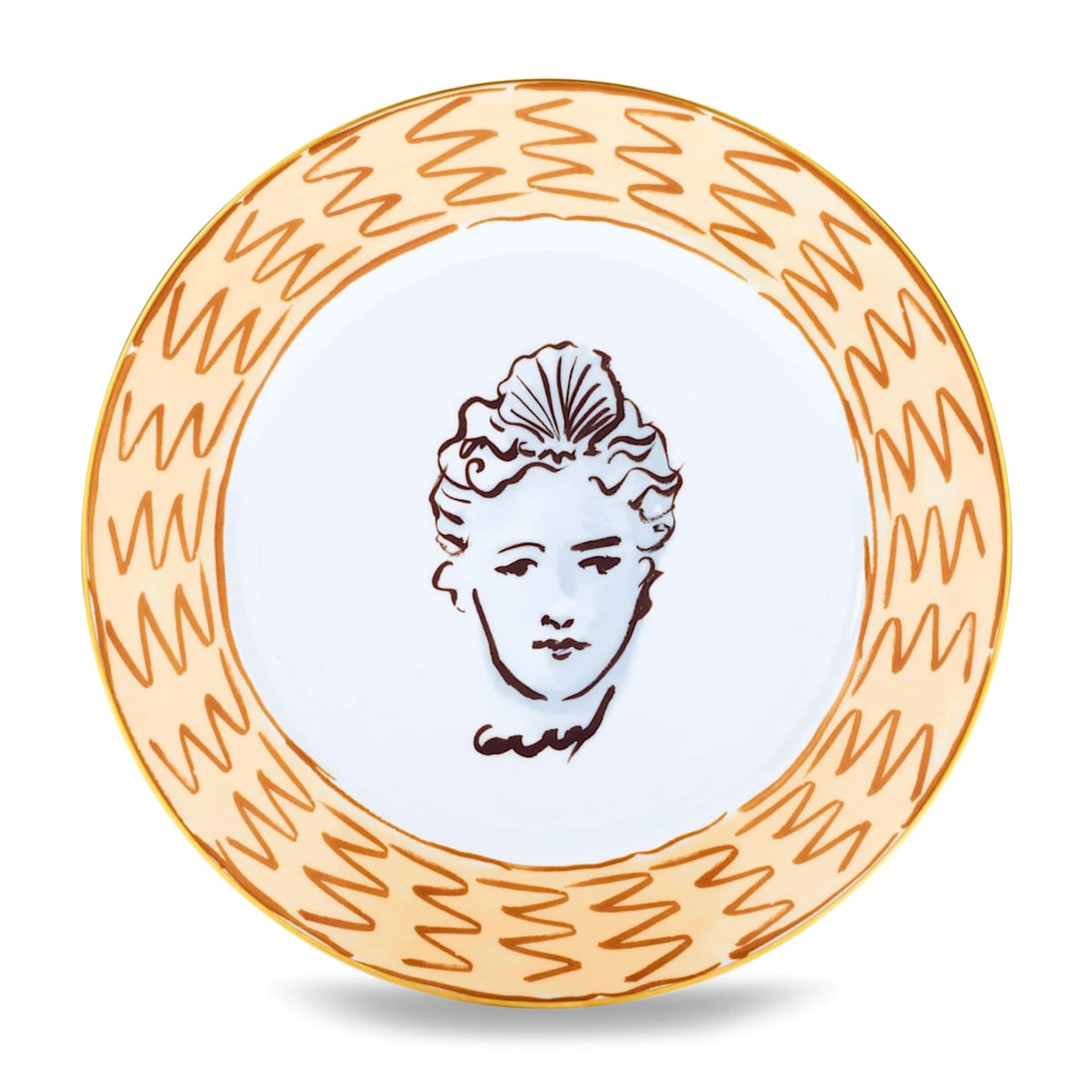 GINORI 1735 Porcelain Il Viaggio di Nettuno Plate (28cm)