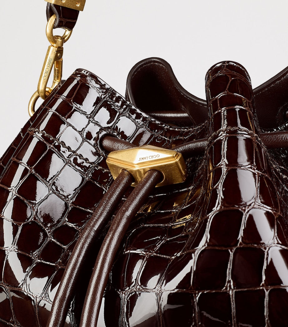 Medium Cinch Leather Shoulder Bag