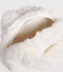 Ivory Mini Faux Fur Handbag