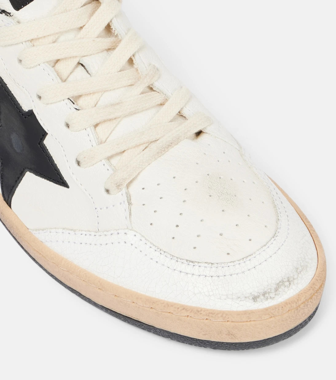 Golden Goose - Ball Star leather sneakers