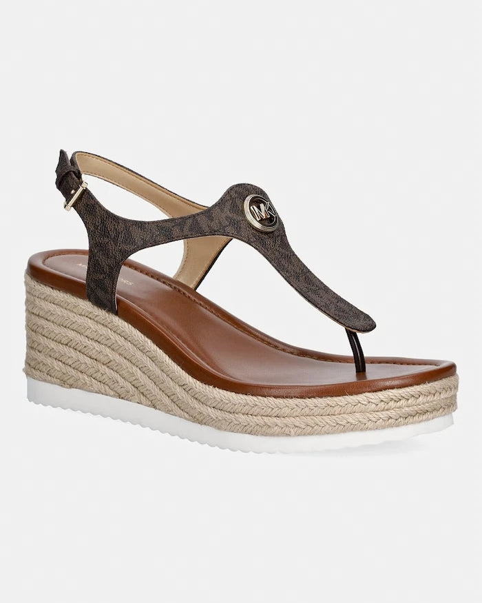 MICHAEL Michael Kors Val Thong Dolgu Topuklu Sandalet