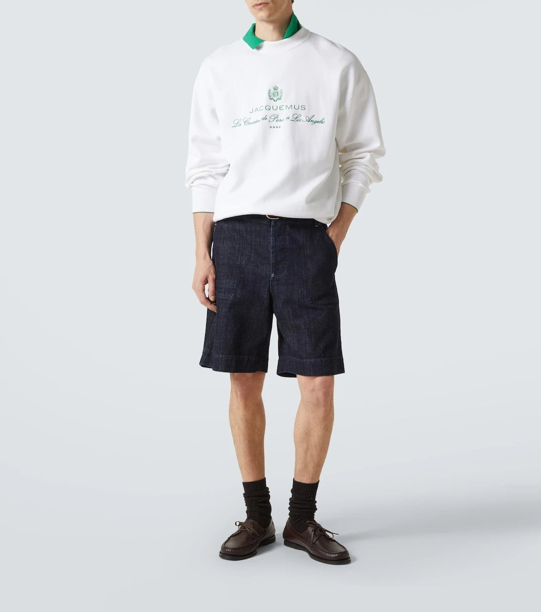Jacquemus - Venice logo embroidered sweatshirt