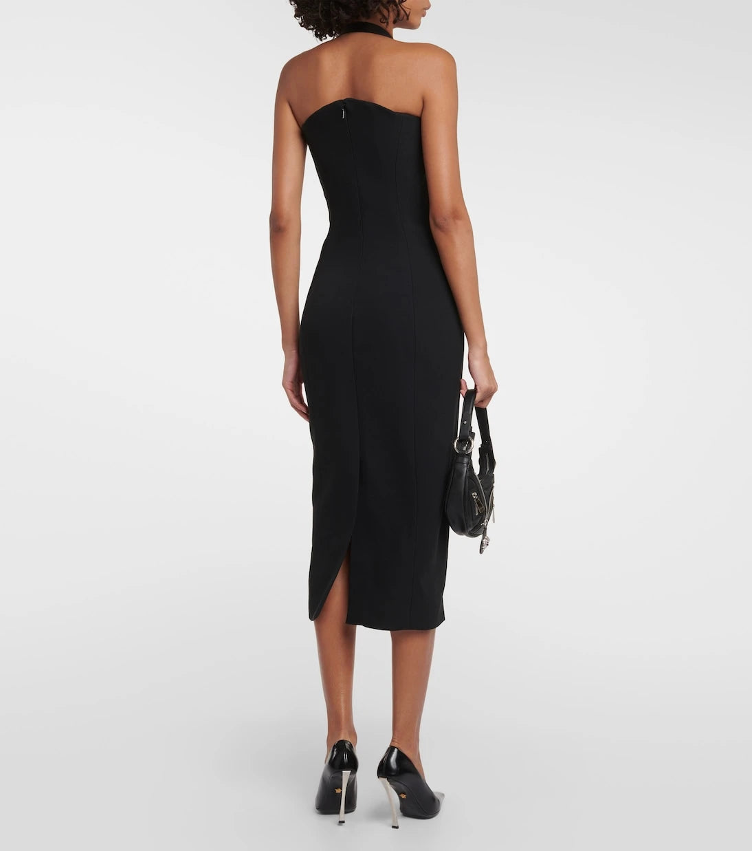 Versace - Medusa '95 halterneck midi dress
