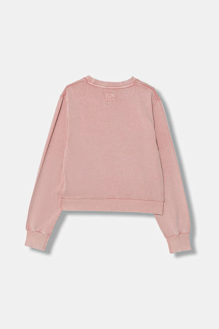 Çocuk pamuklu sweatshirt Guess