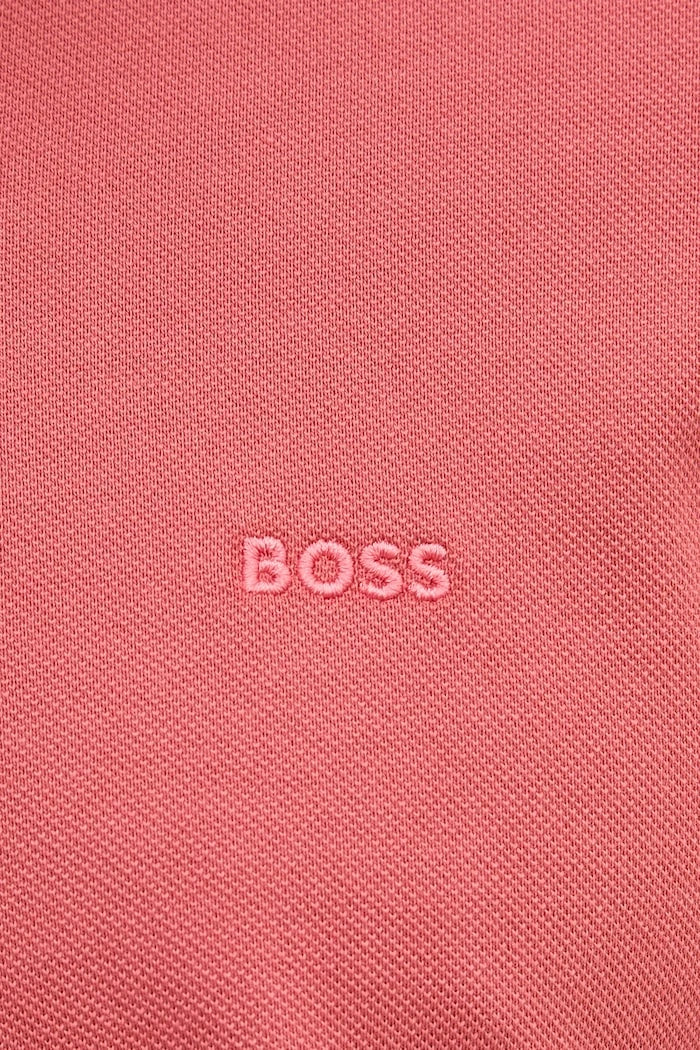 BOSS erkek pamuklu yakalı tişört Pallas