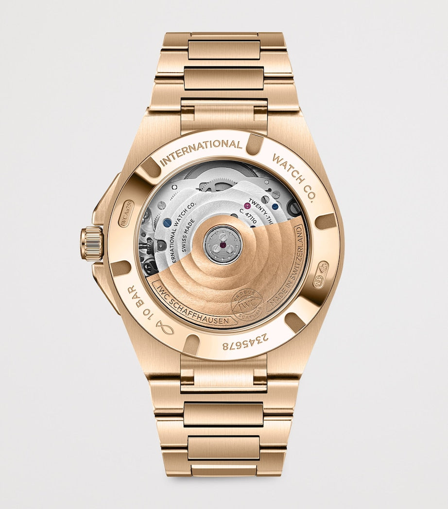 5N Gold Ingenieur Automatic Watch 35mm