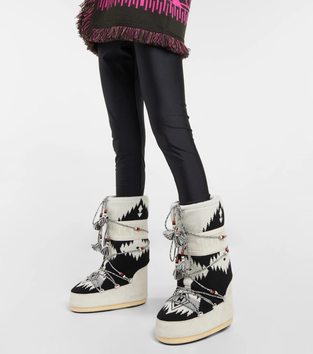 Alanui - x Moon Boot Icon Knit boots