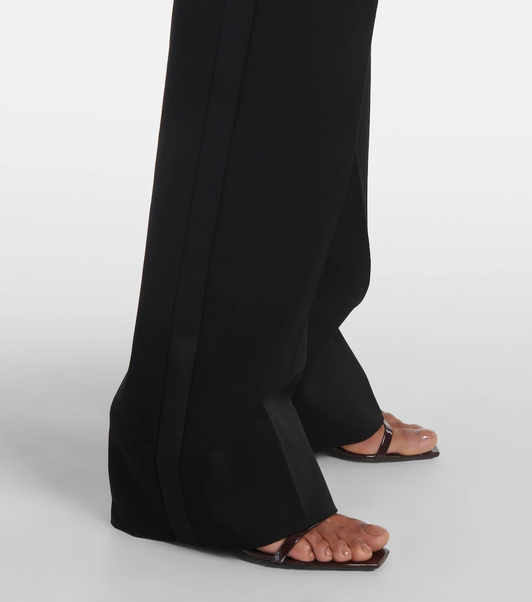 Saint Laurent - Wool tuxedo pants