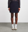 Claudie Pierlot Blue Wool Mini Skirt