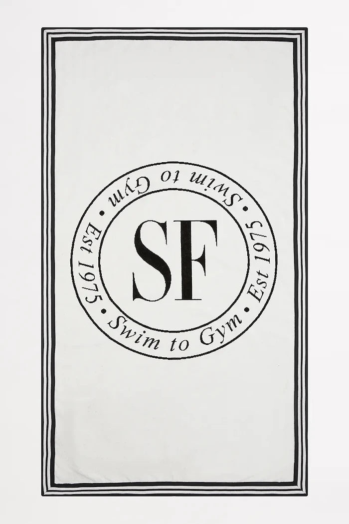 Seafolly Плажна кърпа от памук Heritage