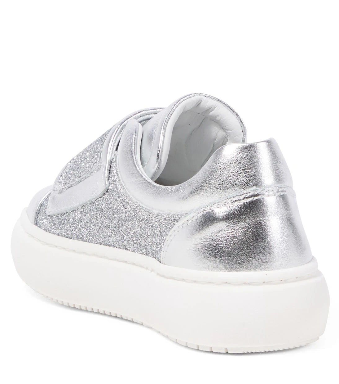 Moschino Kids - Logo leather sneakers