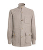 100HANDS Beige Cashmere Overshirt