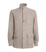 100HANDS Beige Cashmere Overshirt