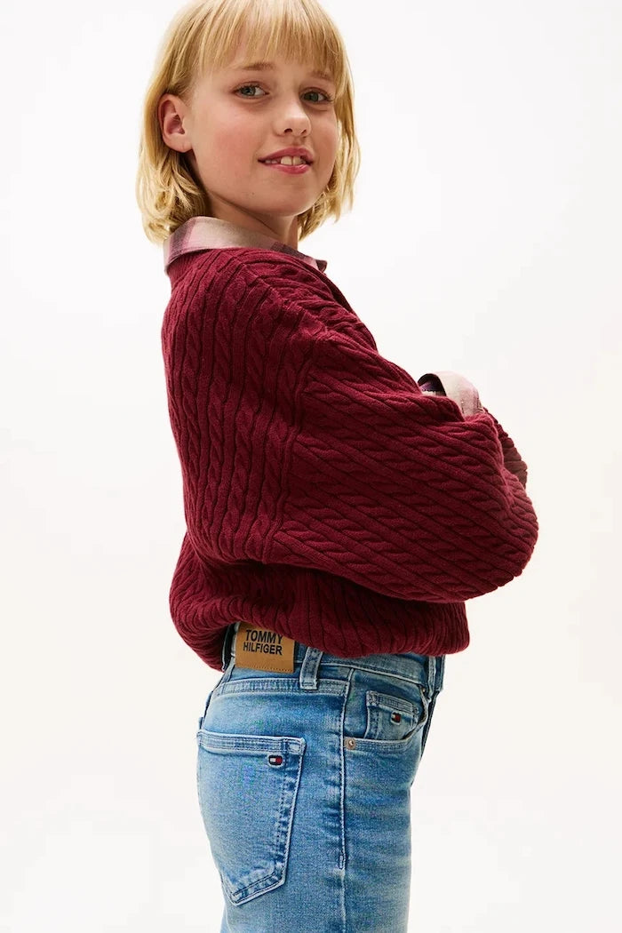 Детски дънки Tommy Hilfiger GIRLFRIEND