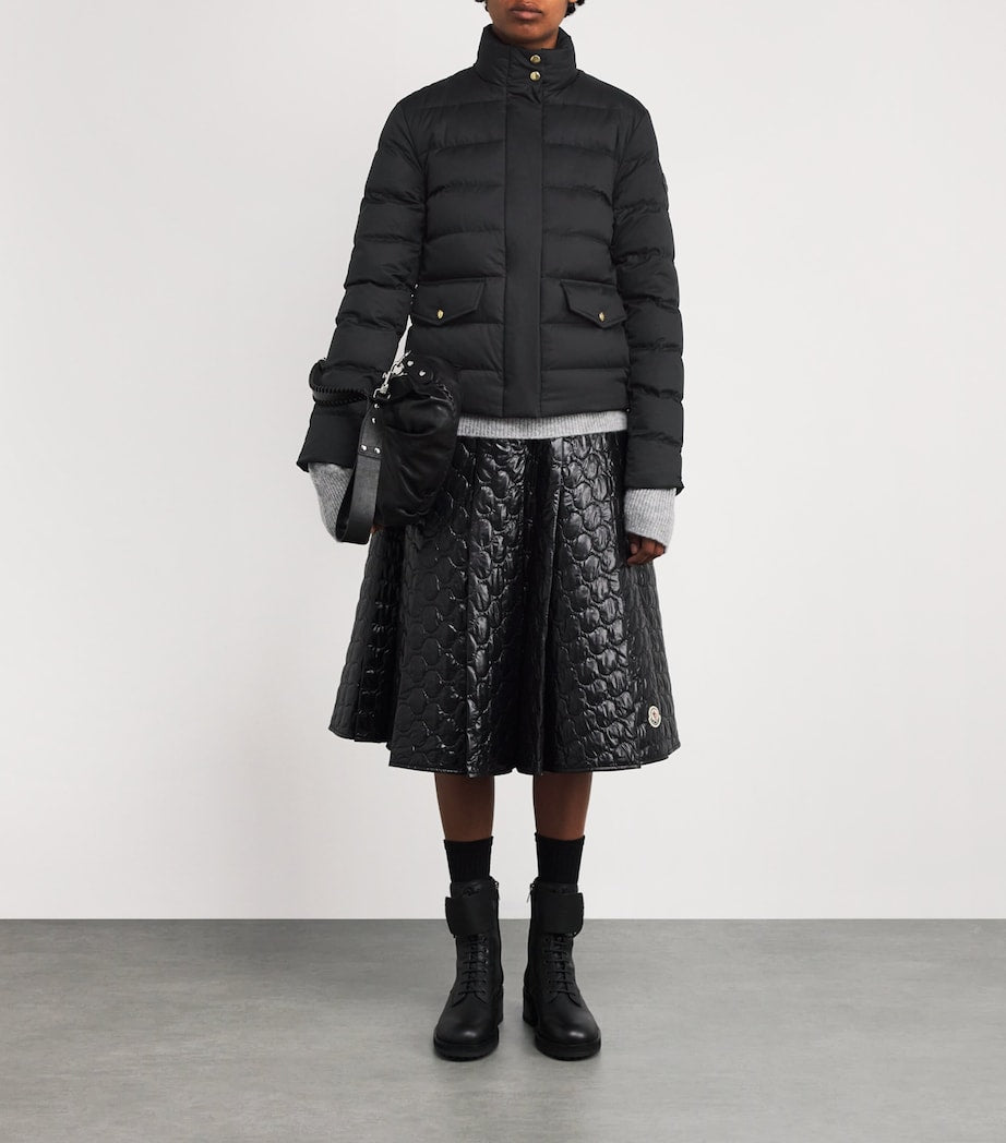 Moncler Black Down Bessettes Jacket