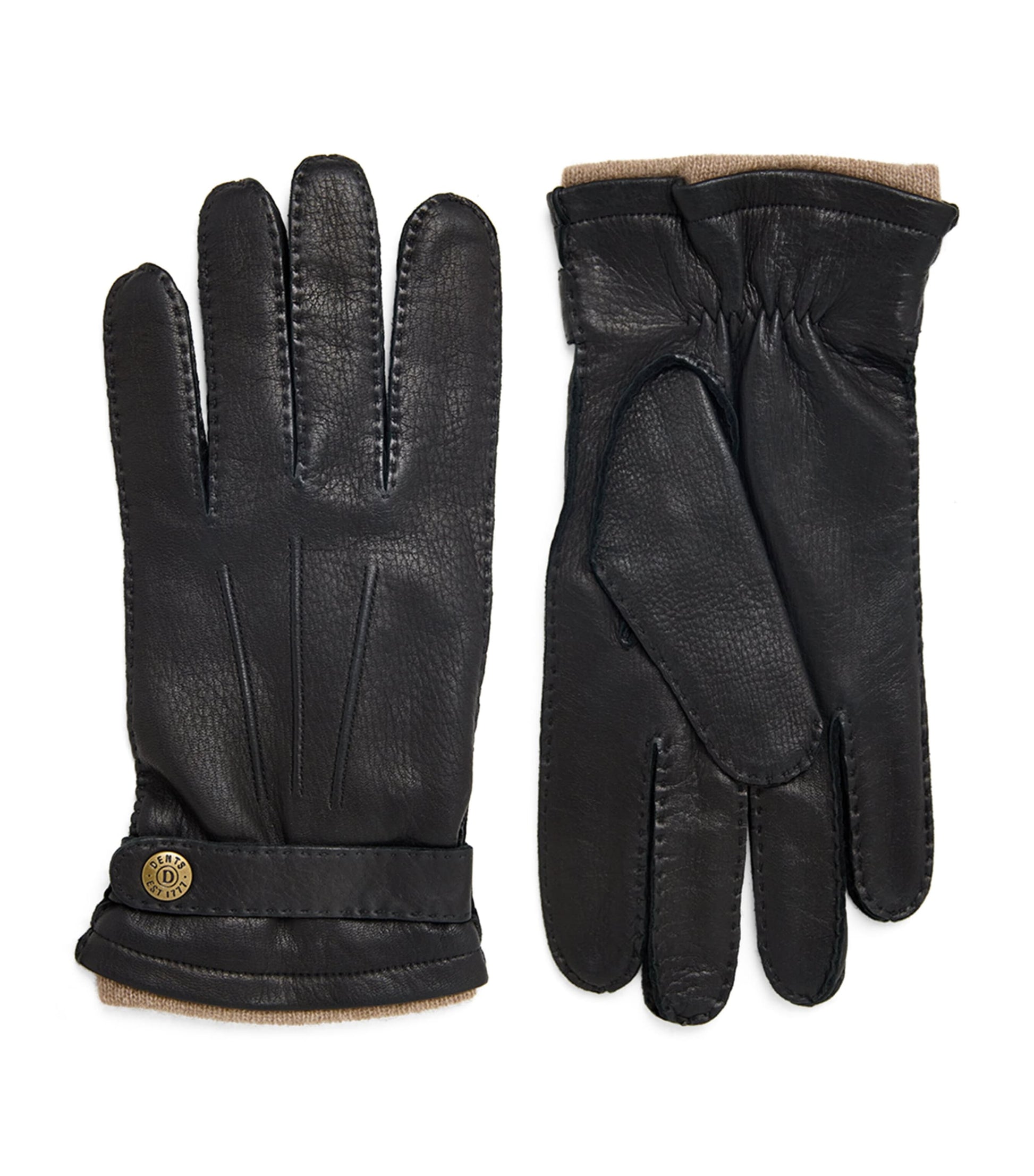 DENTS Deerskin-Cashmere Gloucester Gloves