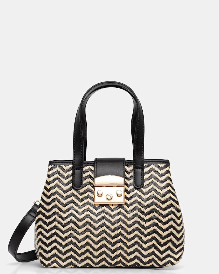 Morgan сплетена материя дамска чанта crossbody 2ALIZEE