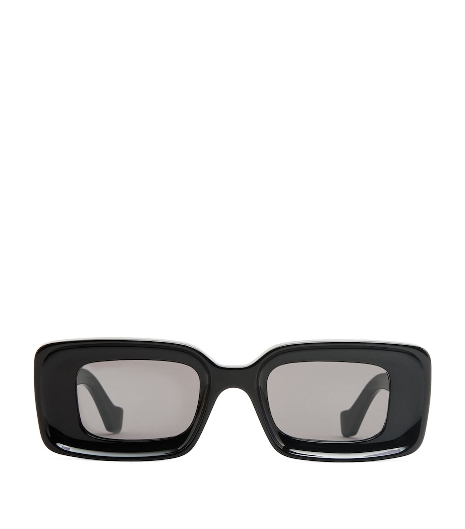 Black Rectangular Sunglasses