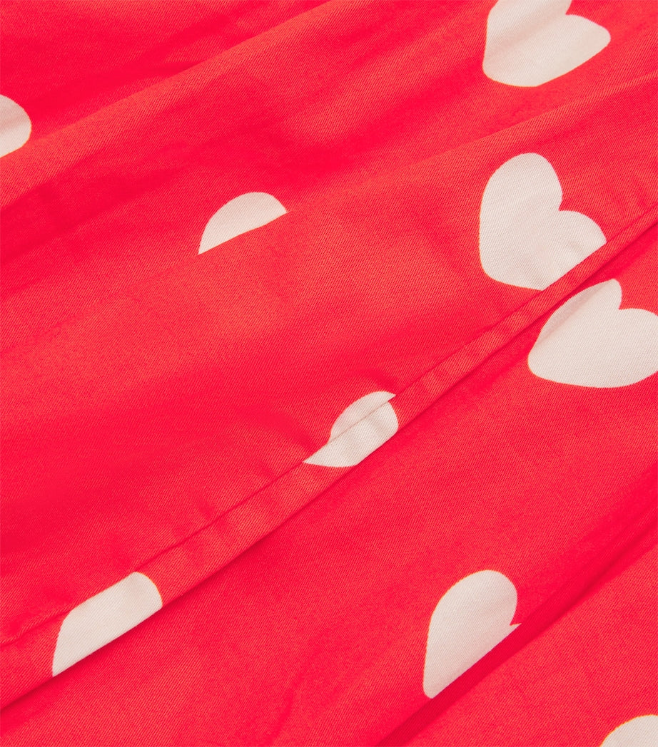 Mini Rodini Organic Cotton Hearts Balloon Skirt (3-11 Years)