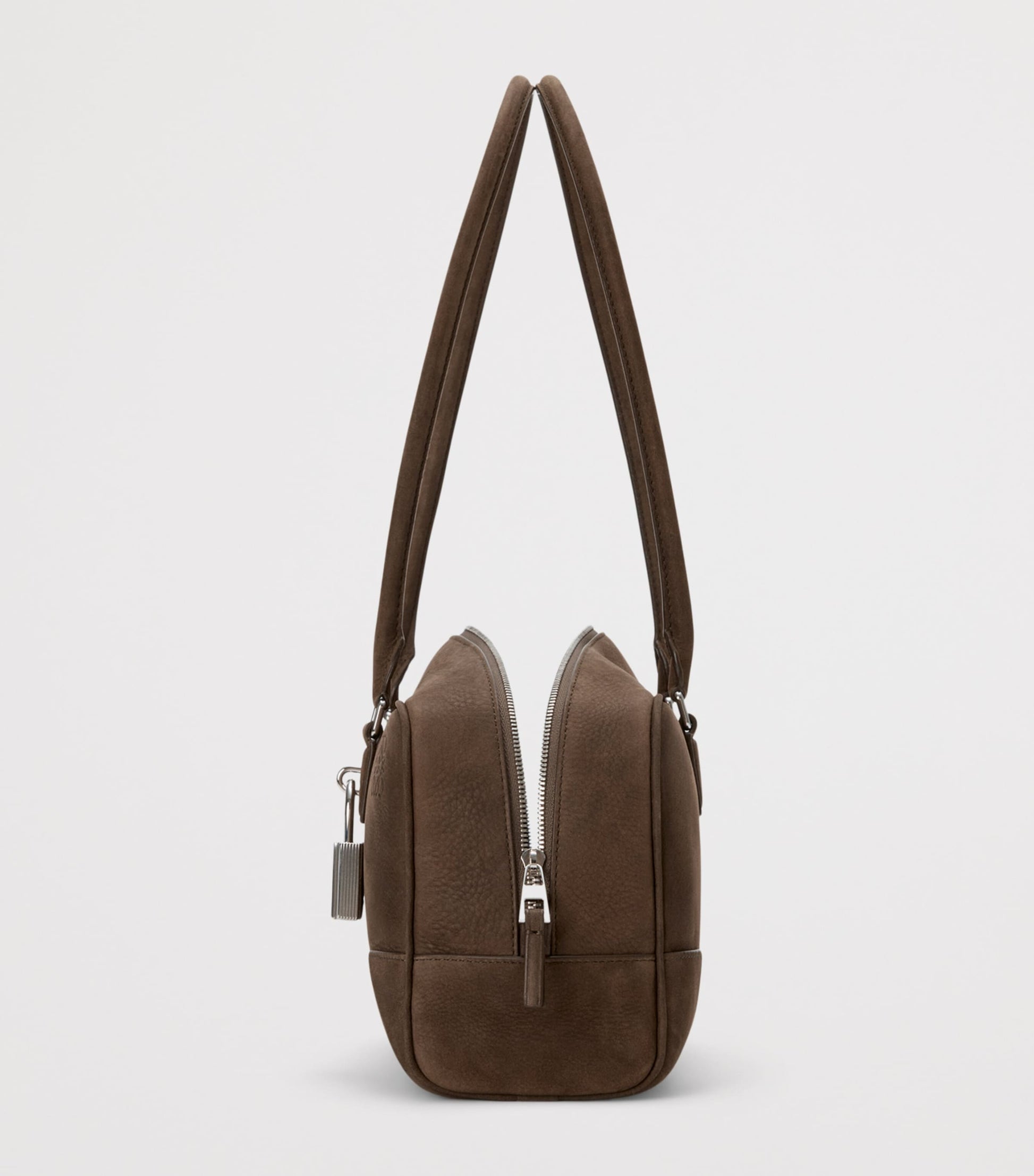 Suede Amazona 31 Top-Handle Bag TUNDRA