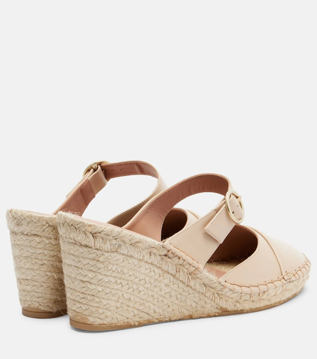 Malone Souliers - Farah leather espadrille wedges