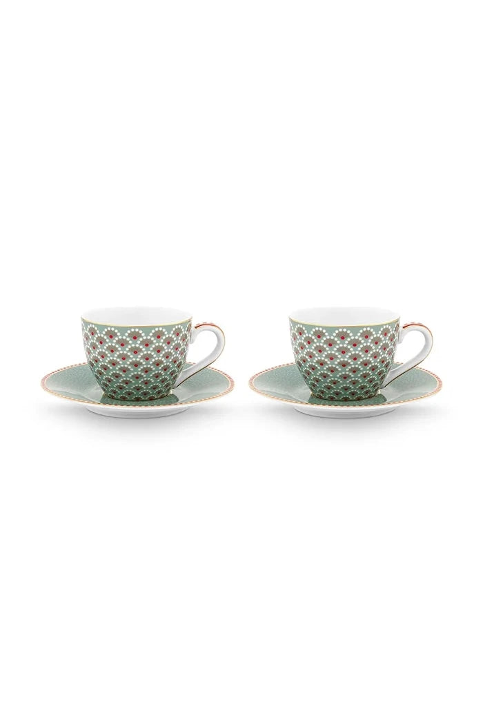 Pip Studio Porselen Fincan ve Tabağı Seti 120 ml