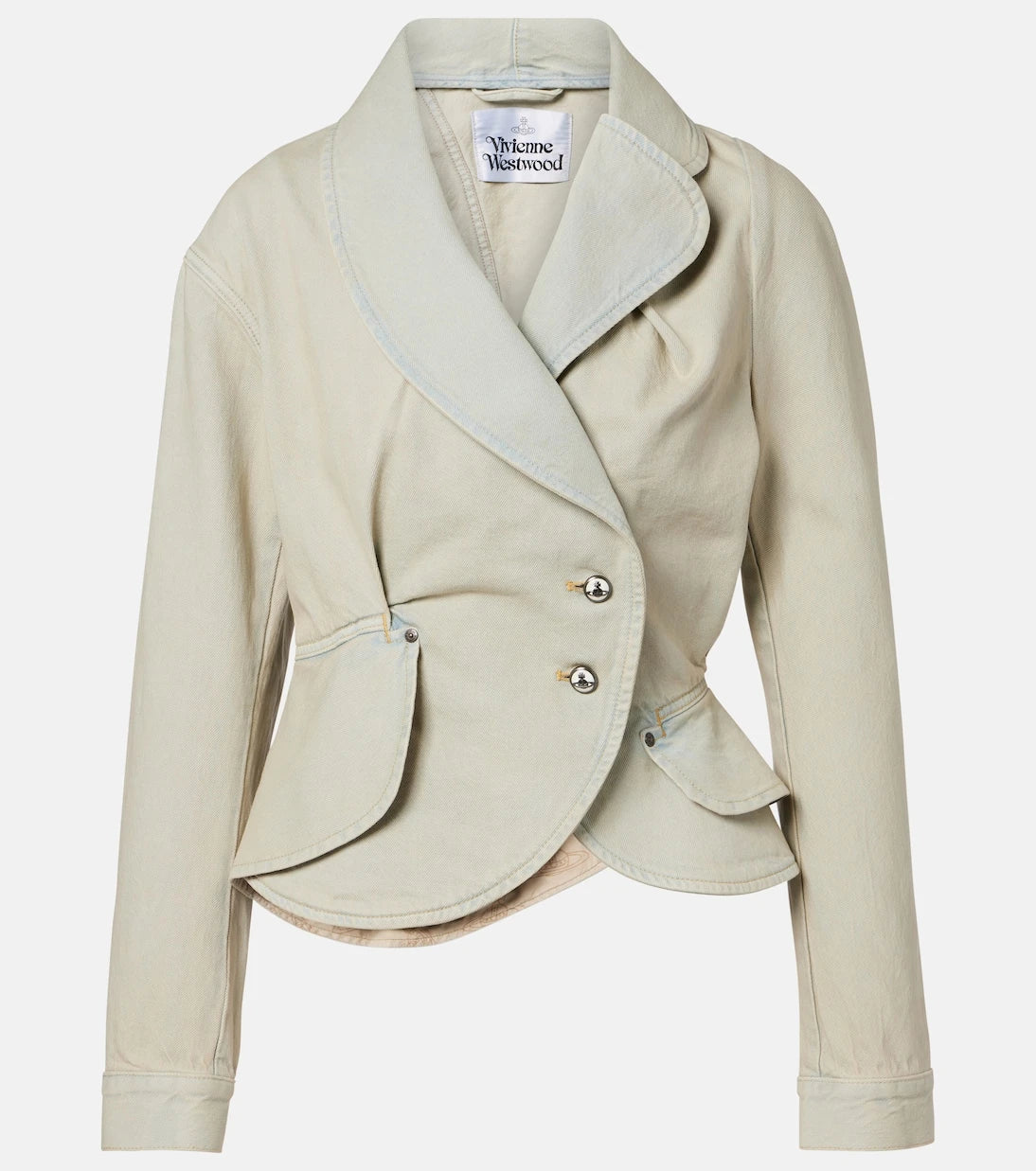 Vivienne Westwood - Stormy faded denim jacket
