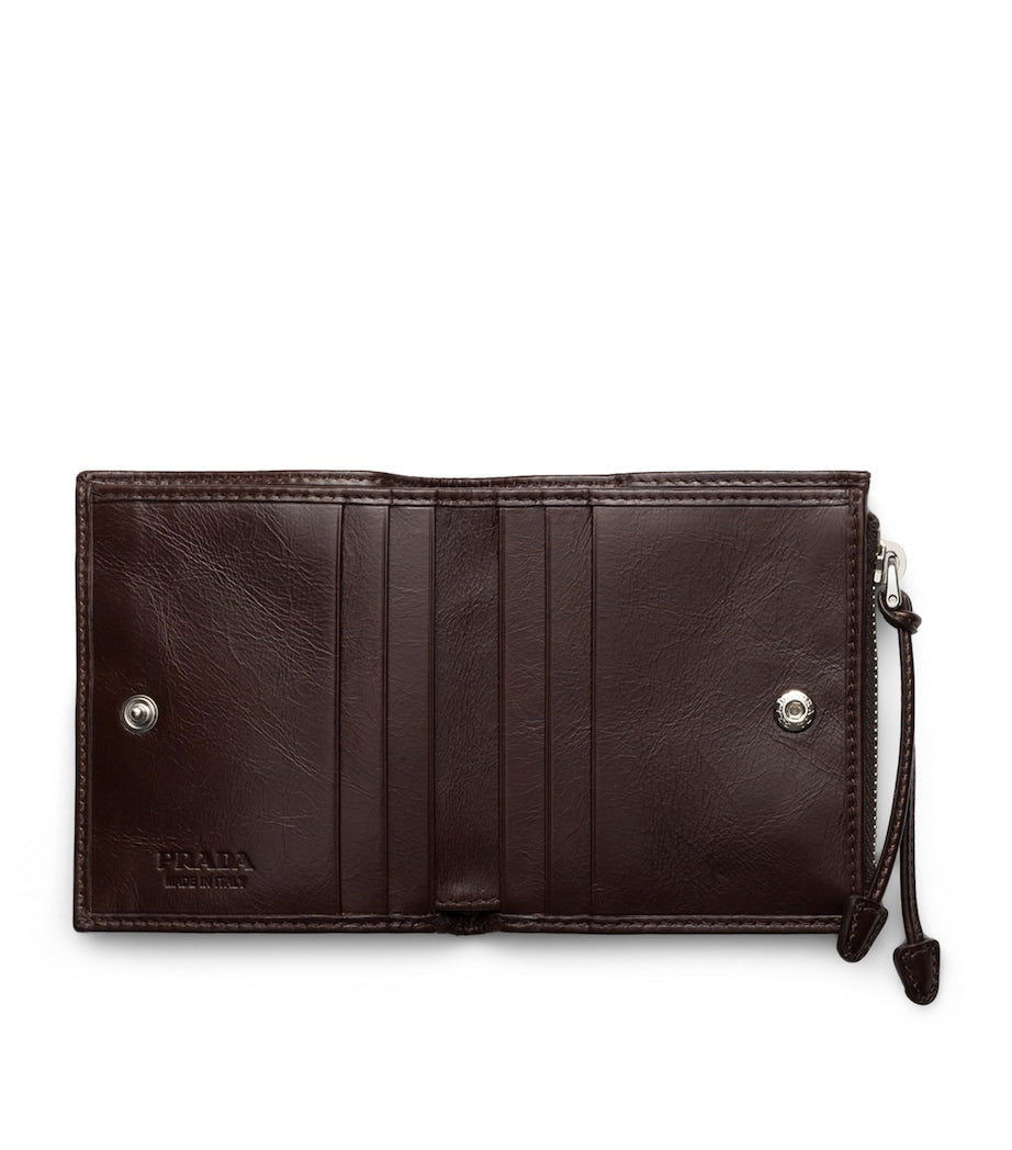 Prada Small Leather Zipped Wallet
