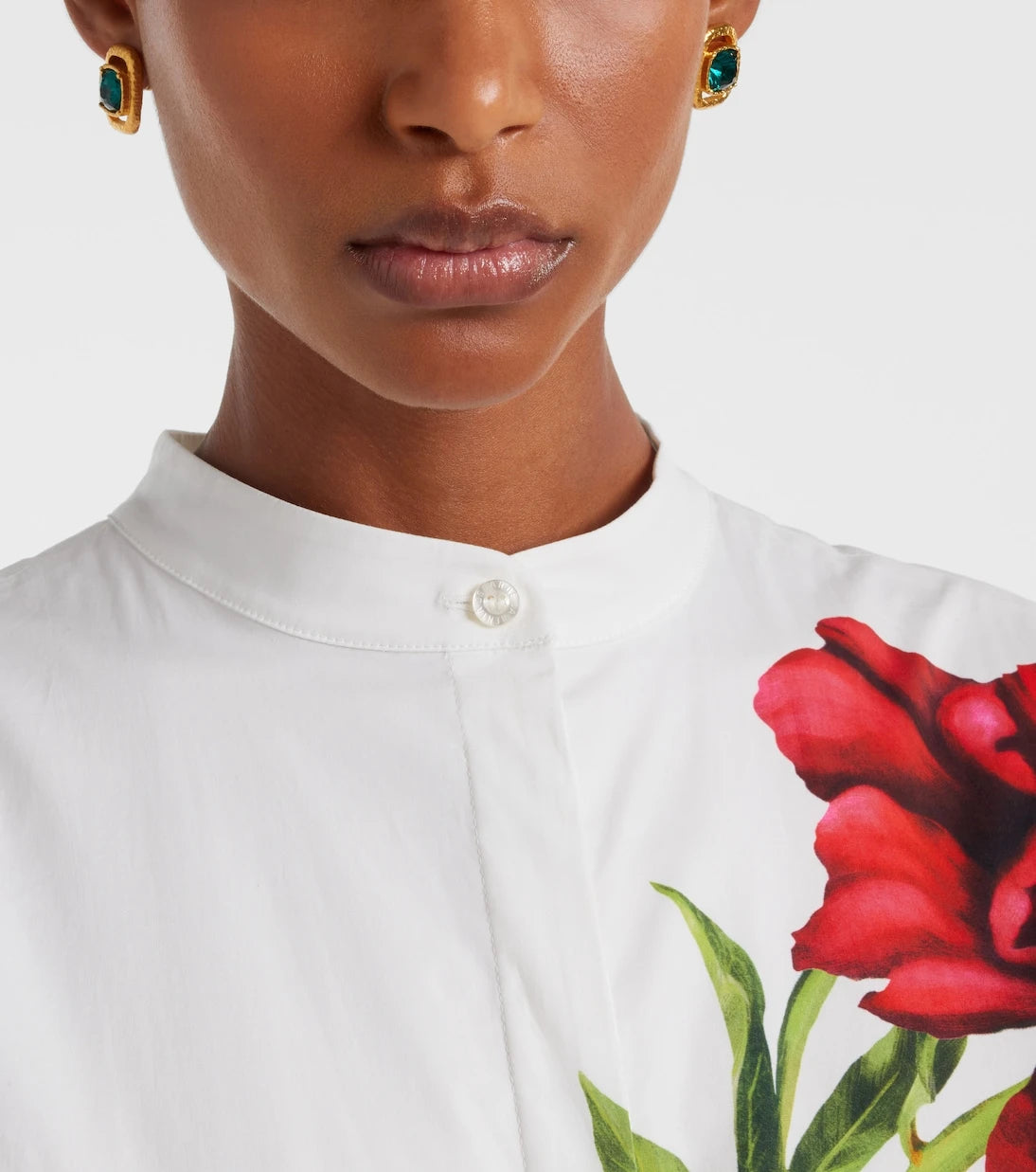 Oscar de la Renta - Crystal-embellished earrings