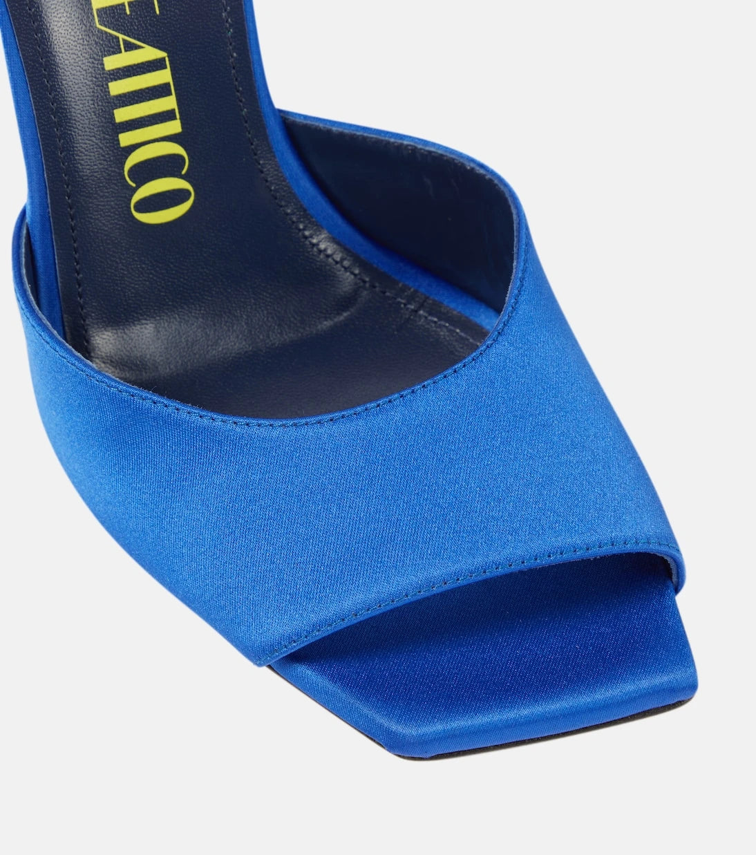 The Attico - Kaia embellished satin mules