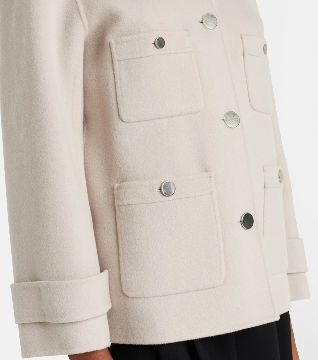 'S Max Mara - جاكيت ألبا من صوف فيرجن