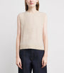 ME+EM Beige Alpaca-Blend Knitted Vest