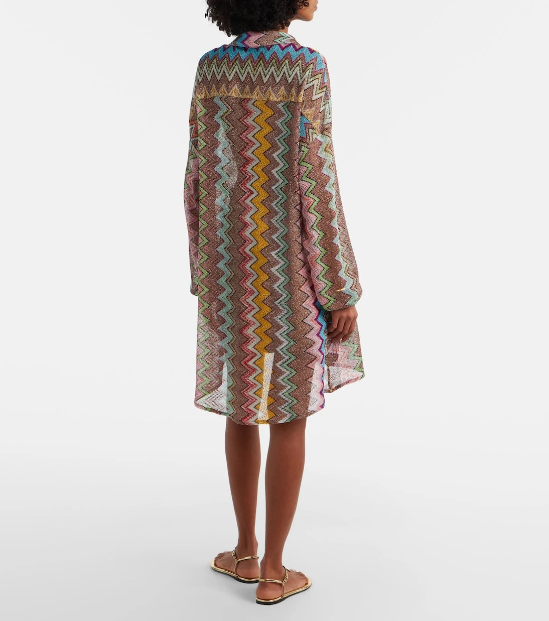 Missoni - Zigzag lamé shirt