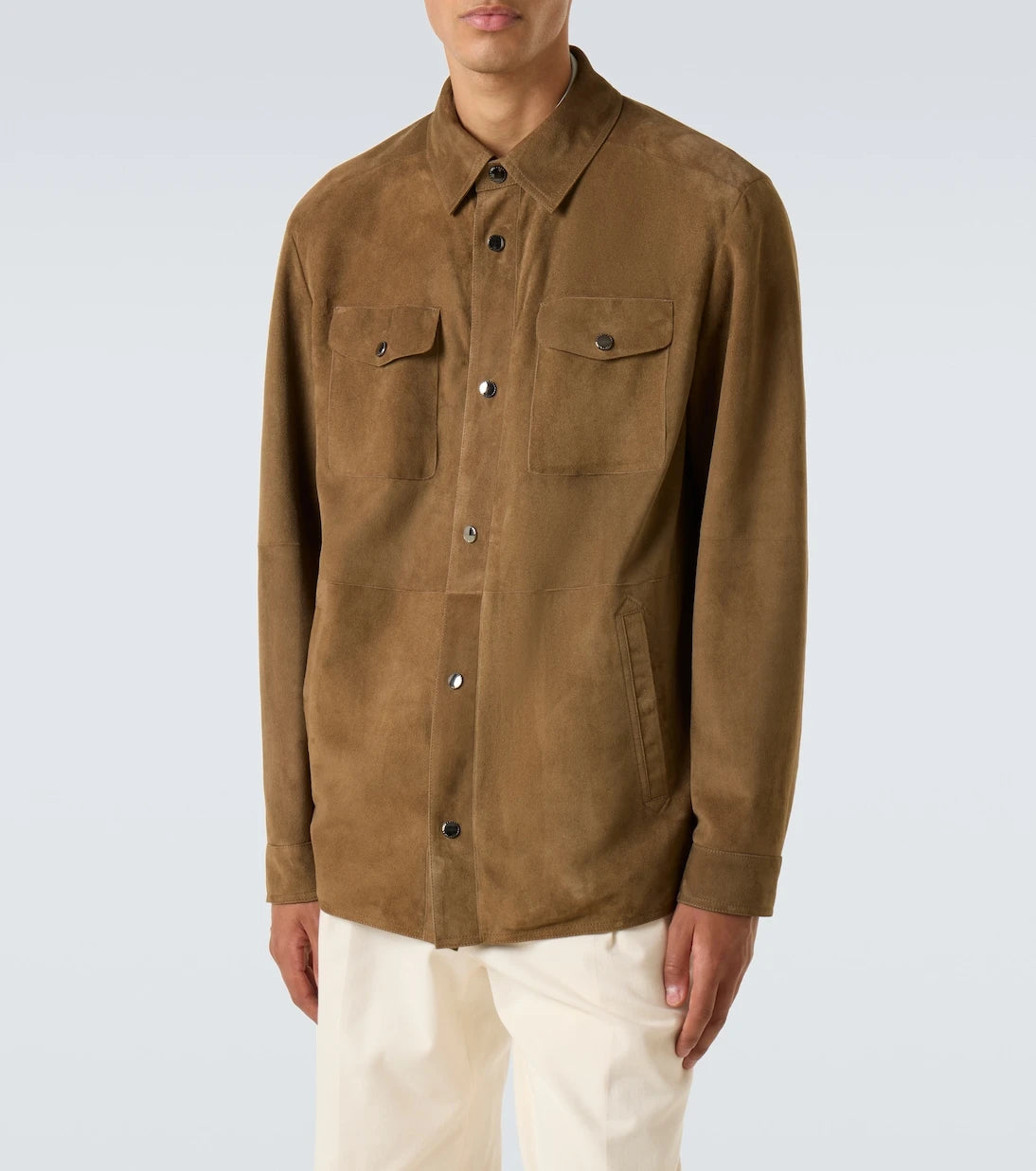 Canali - Suede overshirt