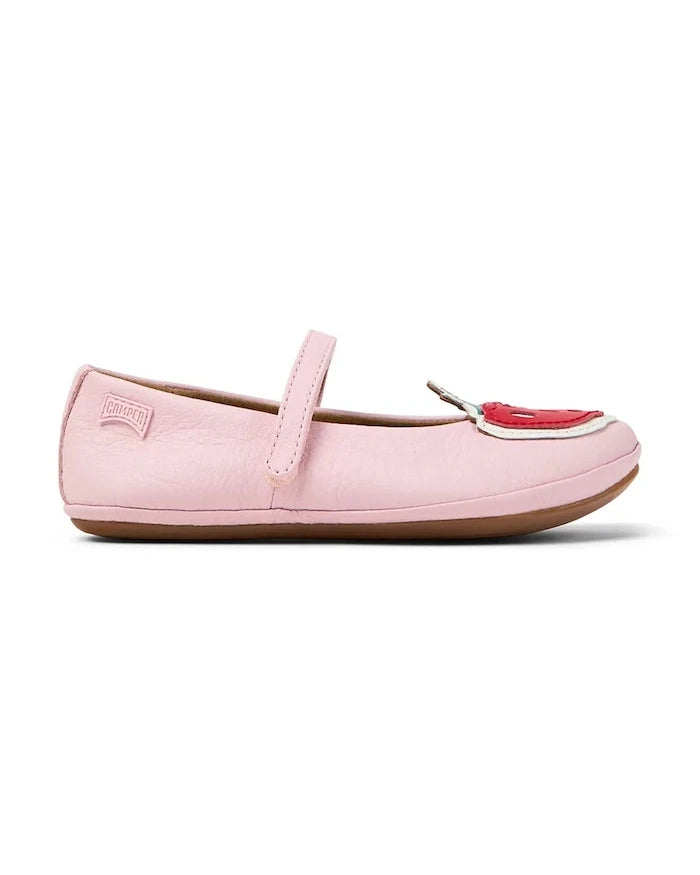 Camper TWS Kids Çocuk Deri Babetler