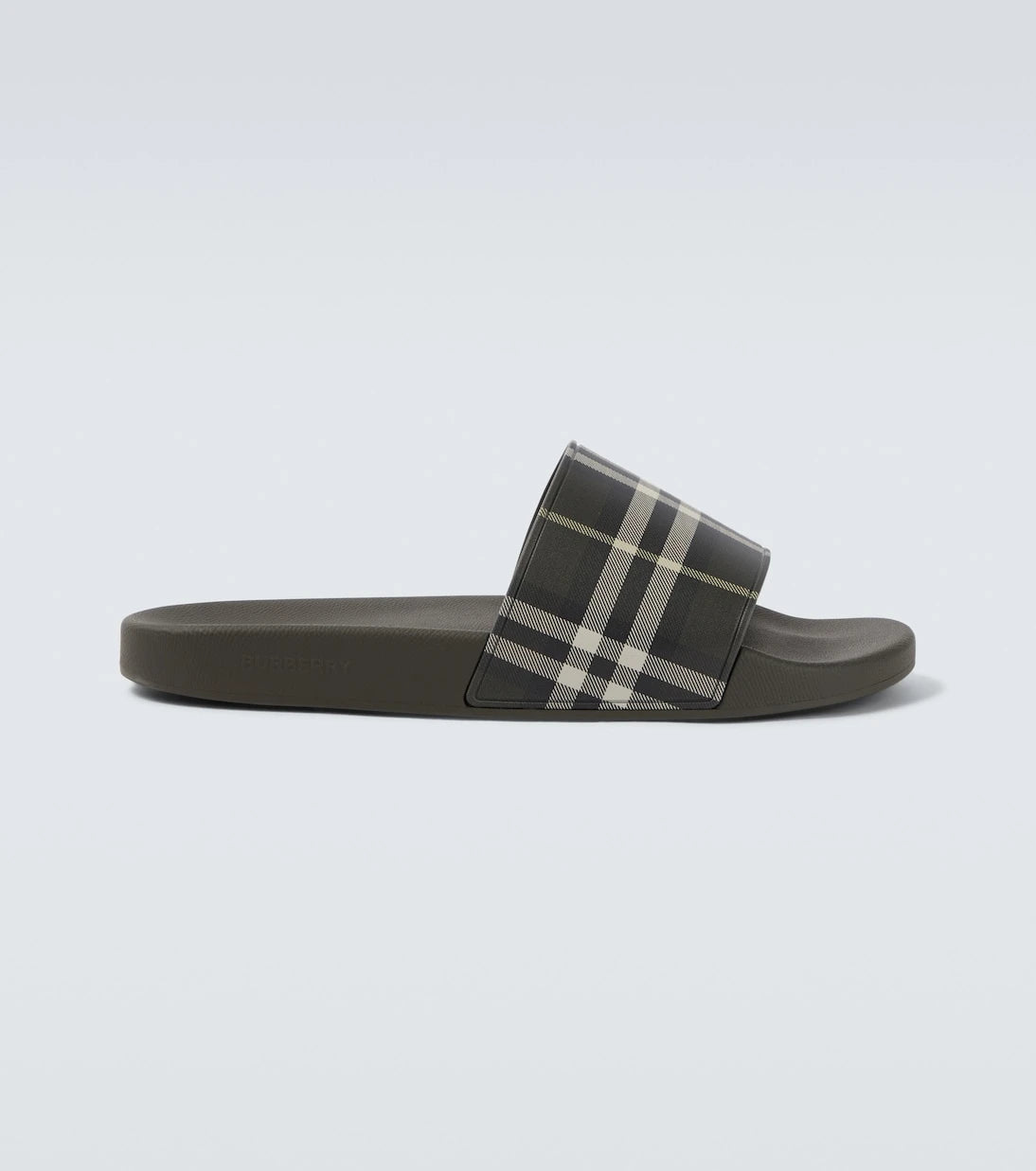 Burberry - Burberry Check slides