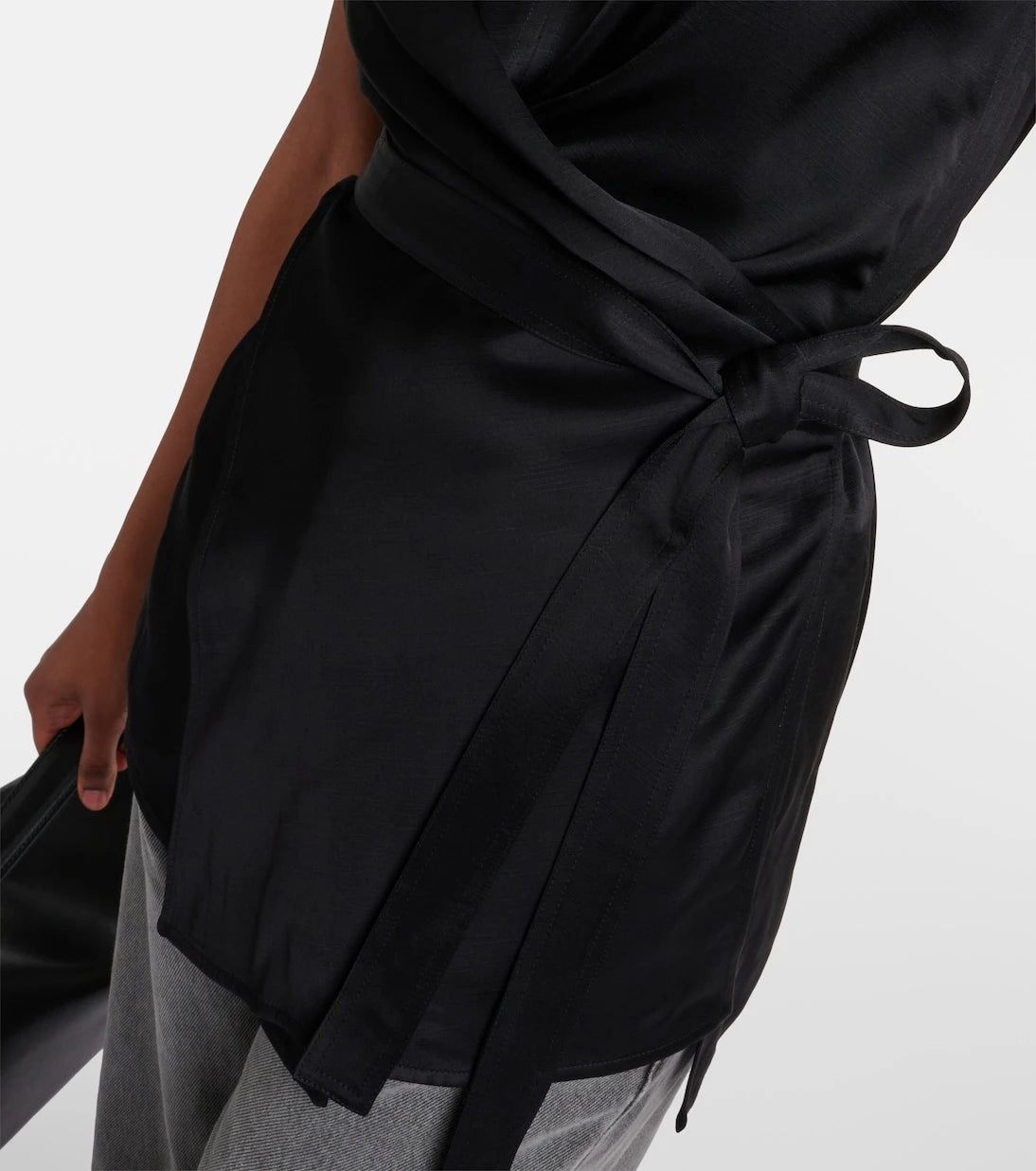 Toteme - Asymmetric satin top