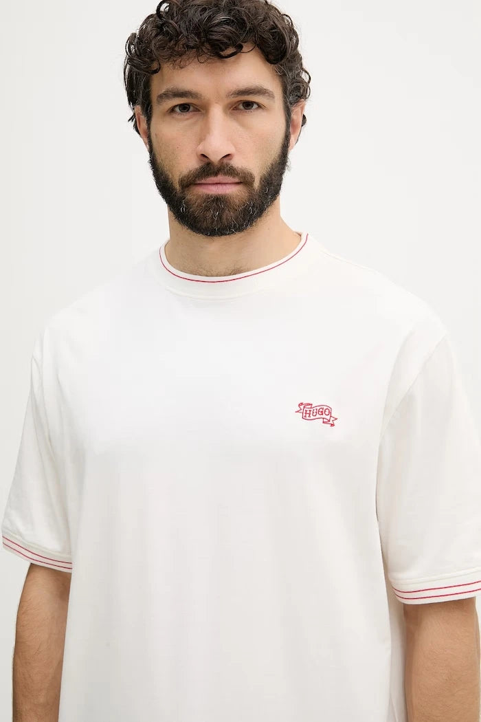 HUGO тениска мъжка с памук ROY T-SHIRT
