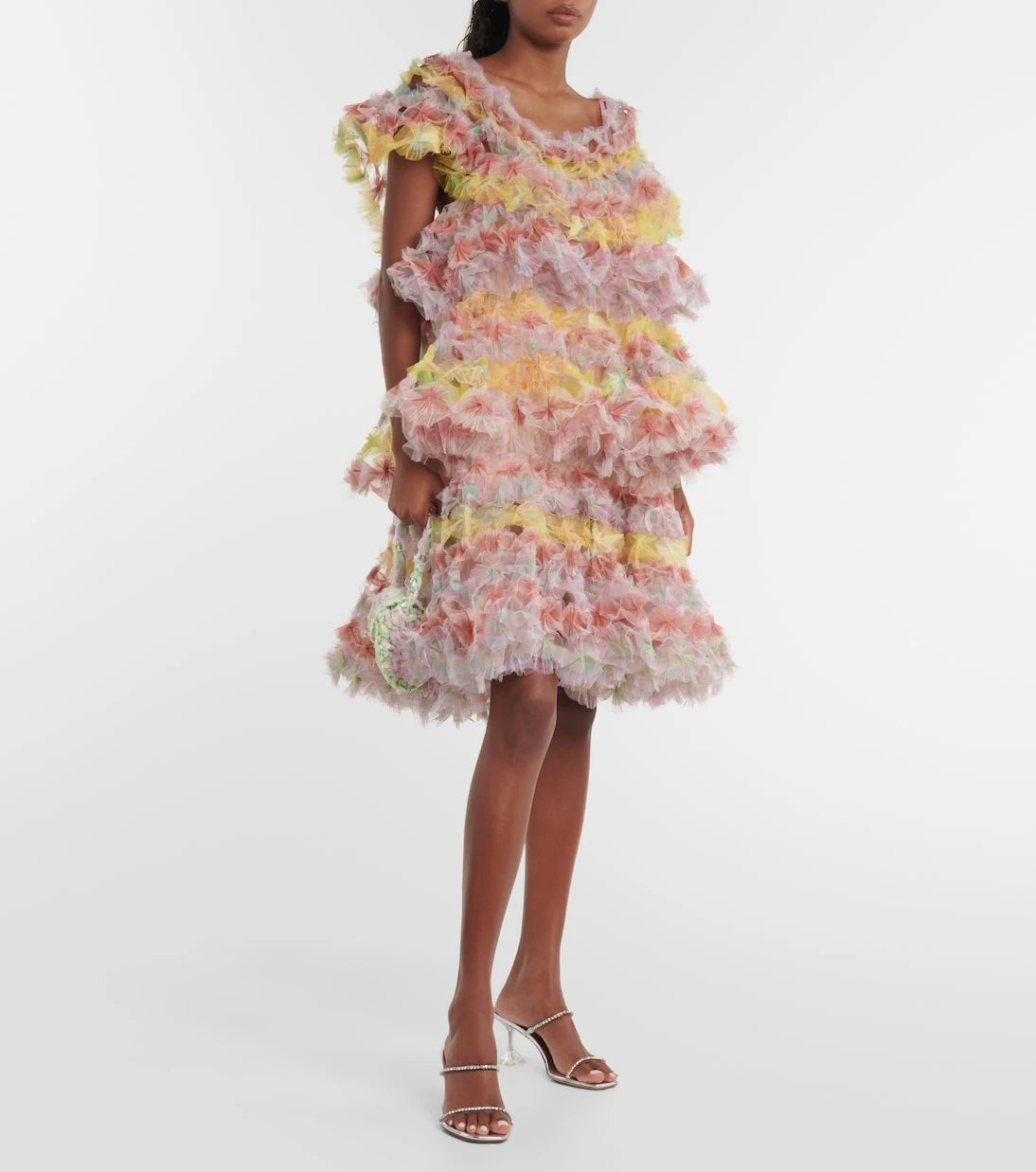 Susan Fang - Tiered midi dress