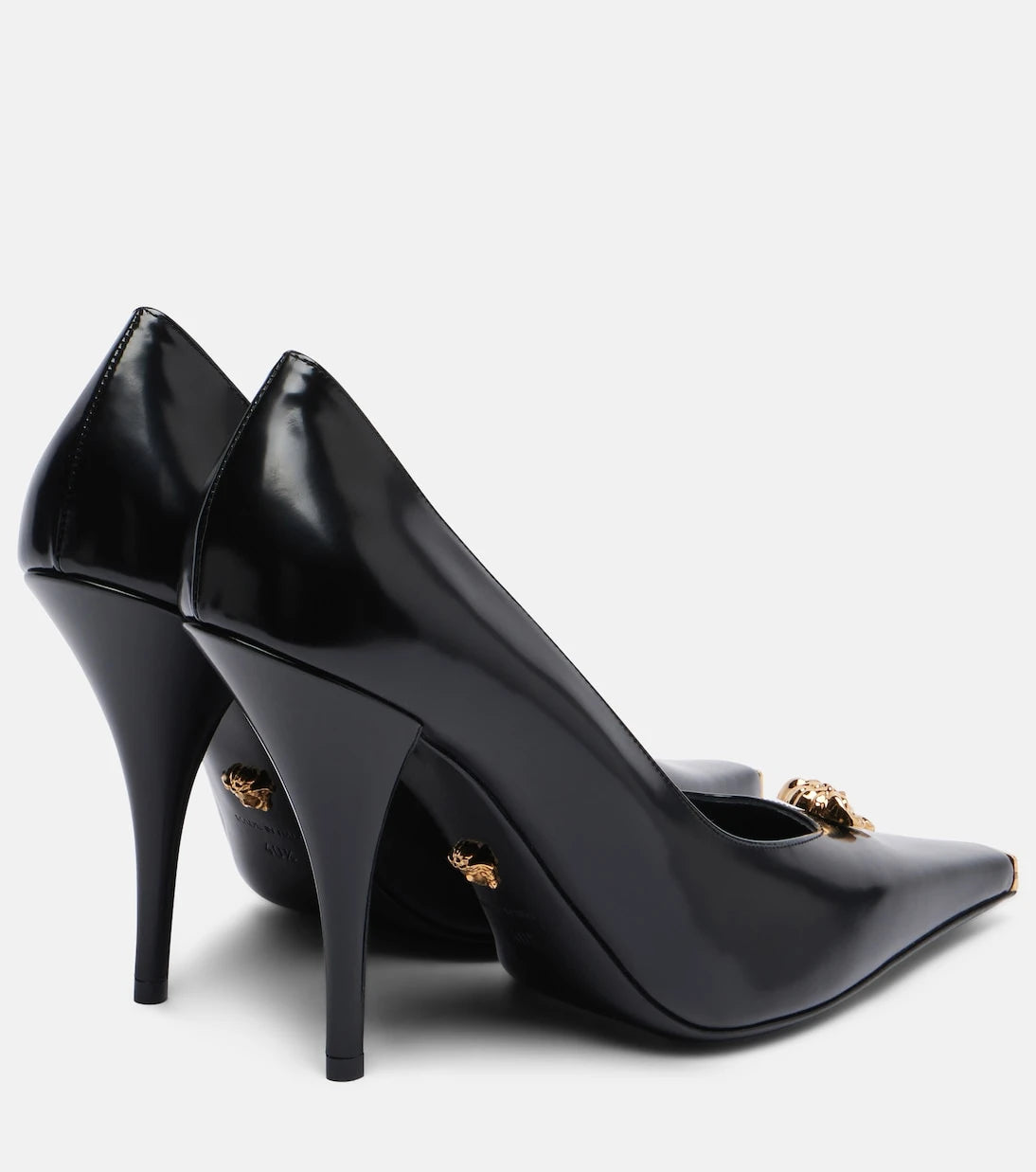 Versace - La Medusa 105 leather pumps