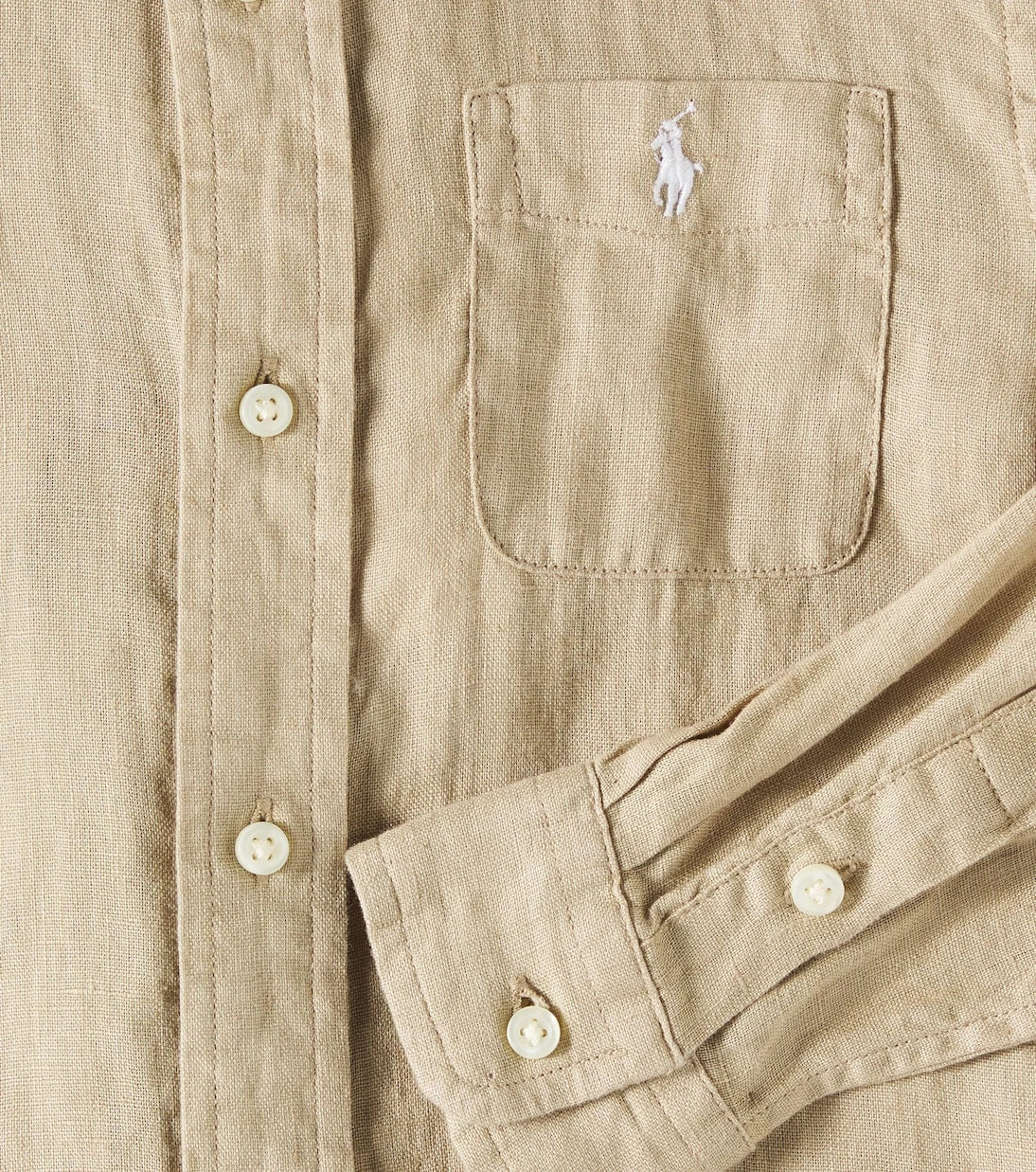 Polo Ralph Lauren Kids - Postboy linen shirt