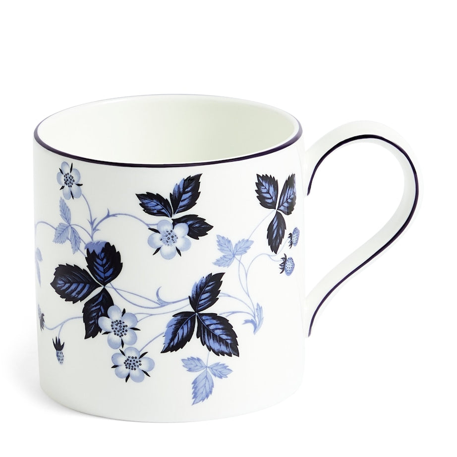 Wild Strawberry Inky Blue Mug