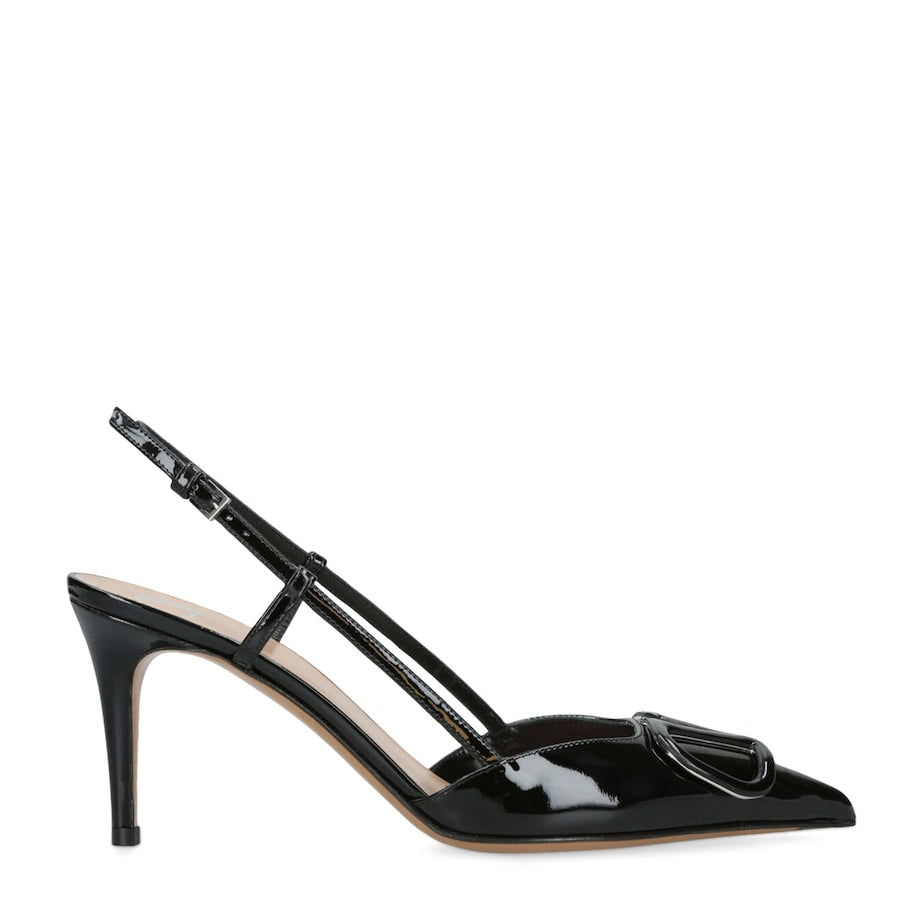 Valentino Garavani Multi VLogo Slingback Pumps 80