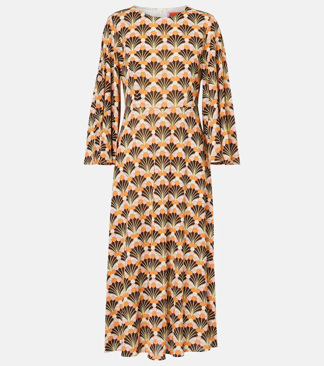 La DoubleJ - Sorella printed midi dress