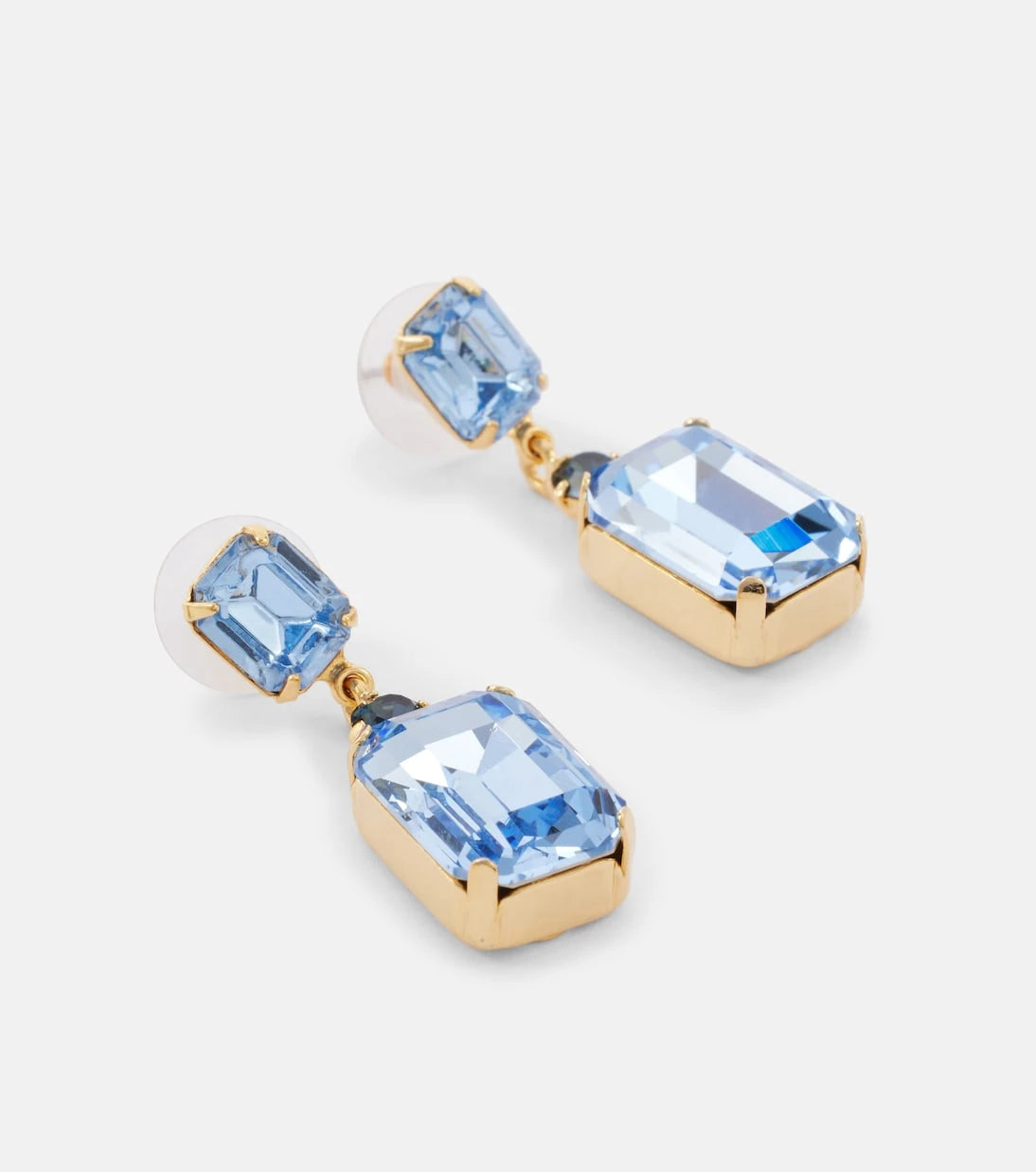 Jennifer Behr - Justine gold-plated drop earrings